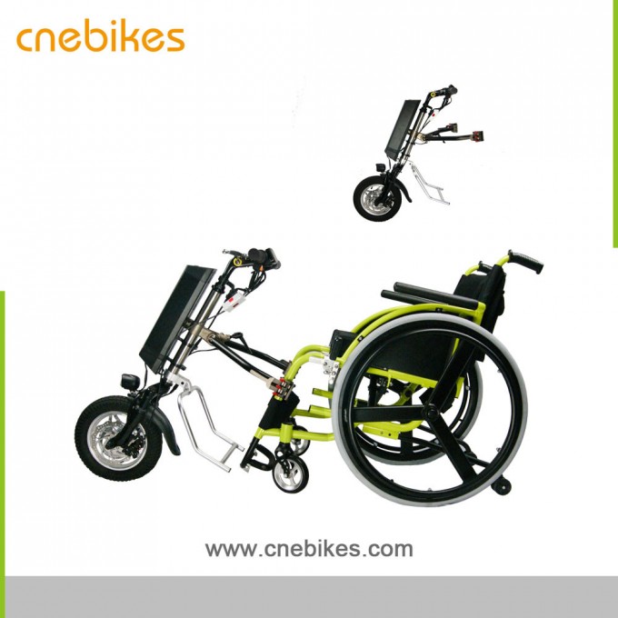 latest Model 36V 250W Electric Motor Wheelchair Attachments Handcycle Image1