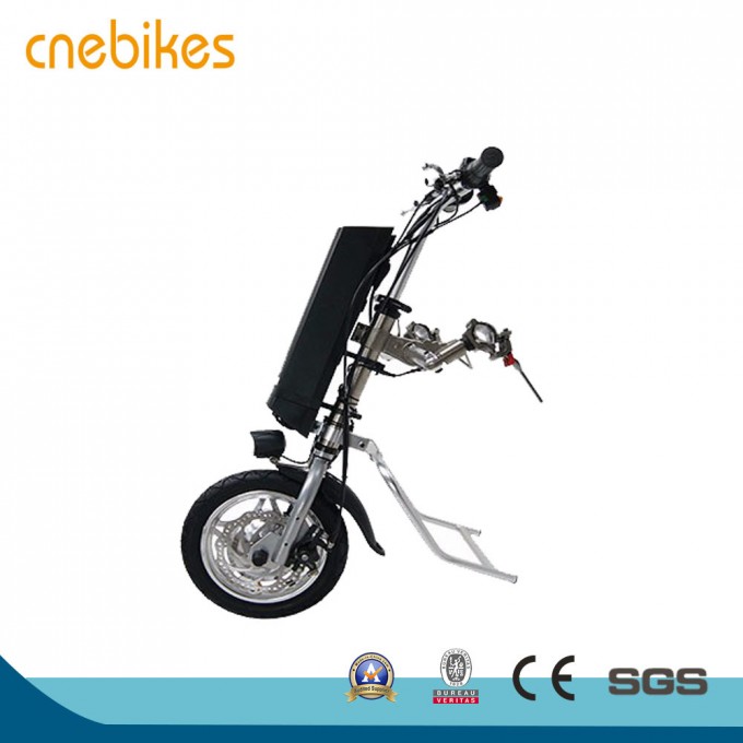 36V 250W Attachable Electric Wheelchair Handcycle with 10.4ah Lithium Battery Image1