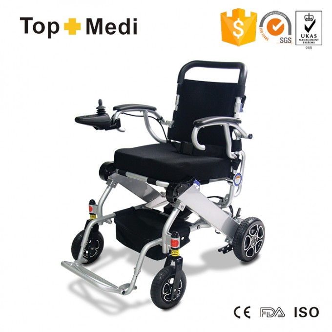 Topmedi Lithium Battery Electric Power Wheelchair Image1