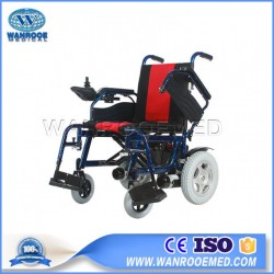 Bwhe602 Aluminum Lightweight Portable Folding Reclining Power Electric Wheelchair