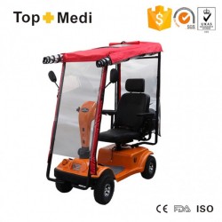 High End Ring Steering Wheel Foldable Electric Mobility Scooter