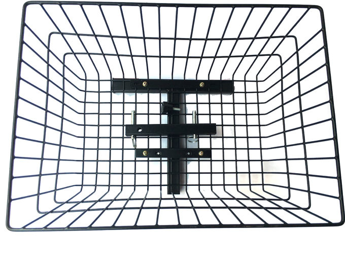 Extra Large Iron Rear Basket for Mobility Scooter Size 20′′x14.5′′x8.5&prime Image1