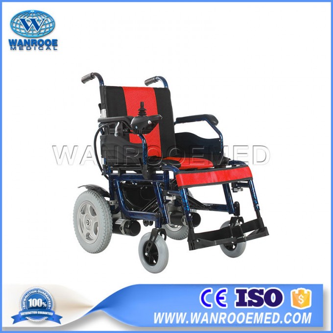 Bwhe602 Fashionable Cheap Portable Lightweight Folding Electric Wheelchair Image1