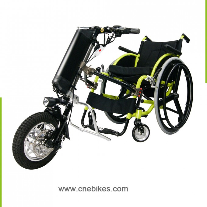 Hot 36V 350W Health Care Supplies Electric Handcycle for Wheelchair Image1