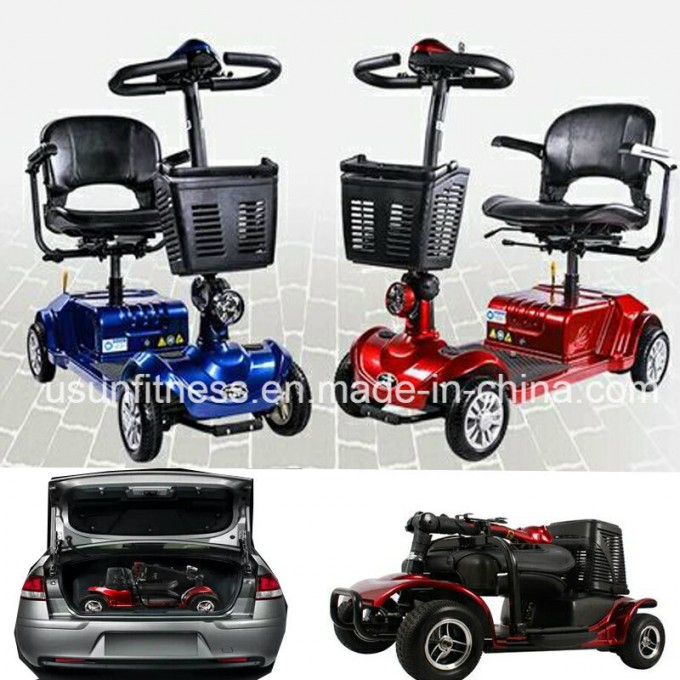 OEM Manufacturer Wholesale 4 Wheel Folding Electric Mobility Scooter Image1