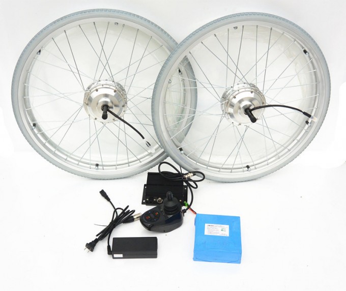 High Strength Driving Distance 17km-34km Electric Wheelchair with Ce Image1