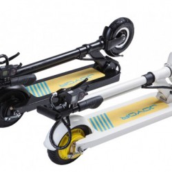 Green Pedel 2 Wheels Electric Folding Scooter