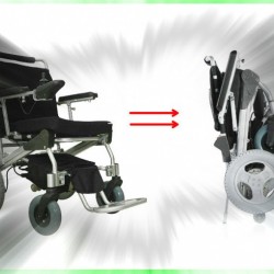 Fast Folding Electric Wheelchair with LiFePO4 Battery