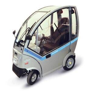 Covered Electric Scooter Cabin 1400W Mobility Scooter Image1