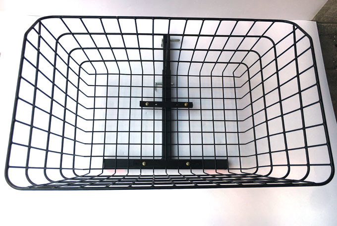 Iron Mega Shopping Scooter Rear Basket Size 24′′x16′′x16′′ Image1