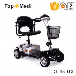 Four Wheels Foldable electrical Mobility Scooter with Anti-Wheel
