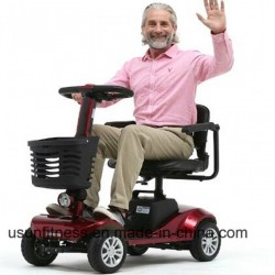 Usun Four Wheel 4 Wheel Handicapped Electric Mobility Scooterfor Elderly