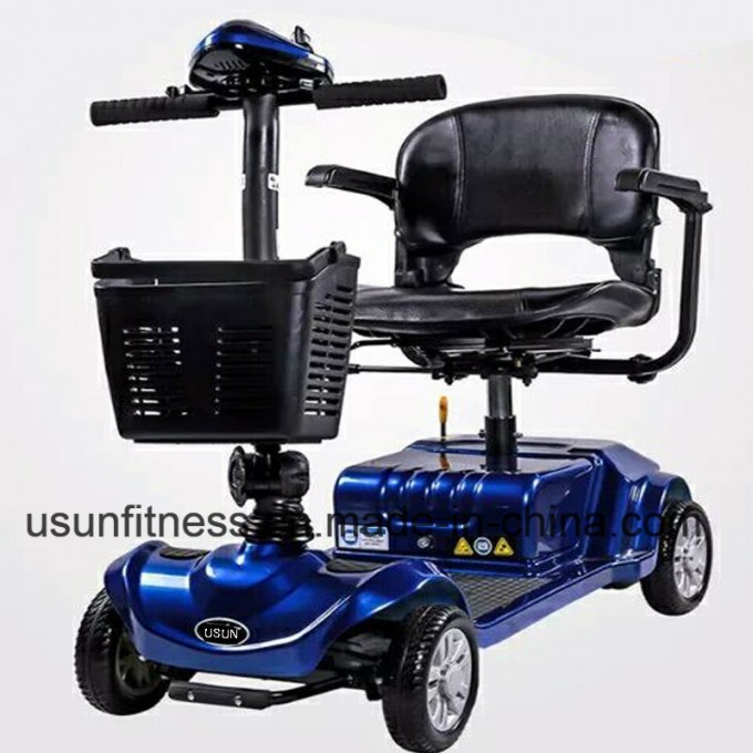 Maidesite Four Wheel Folding Elderly Electric Mobility Travel Scooter Image1