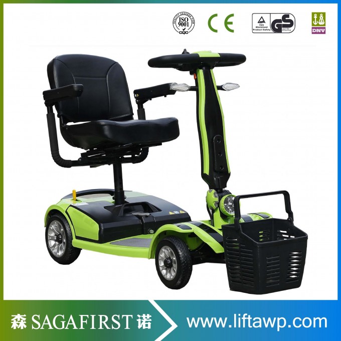 Eruopean Approved Full Suspension 4 Wheel Electric Scooter for Elderly Image1