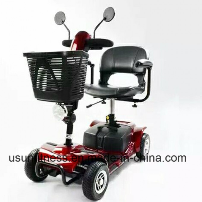 Four Wheel Magnetic Brake Mobility Scooter with Confortable Seat Image1
