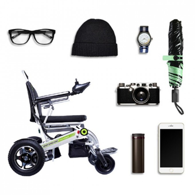 Airwheel H3s 24V 20.8ah Easy Folding Electric Wheelchair for Disabled Image1