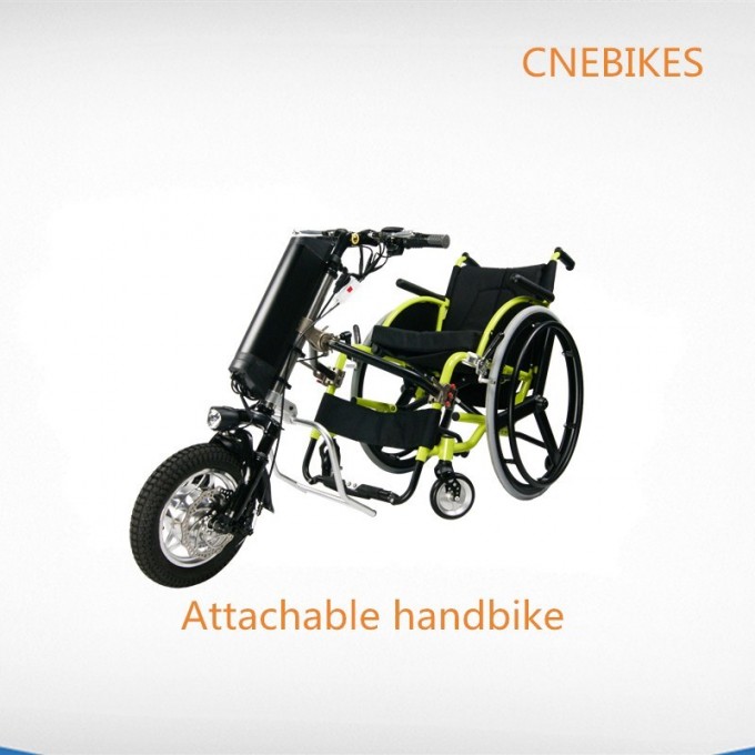 350W Electric Folding Handcycle Wheelchair Image1