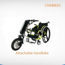 350W Electric Folding Handcycle Wheelchair