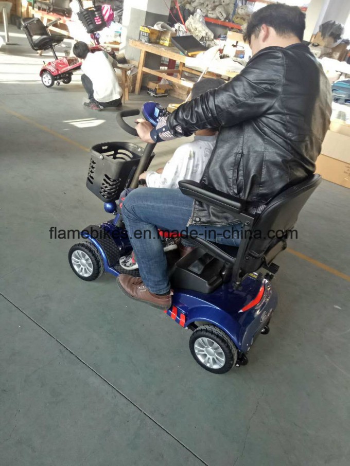 4 Wheel Scooter Power Wheel Chair Cabin Handicapped Mobility Scooter Image1