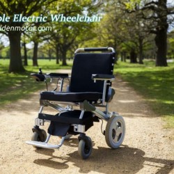 Golden Motor E-Throne Folding Power Wheelchair ET-12F22