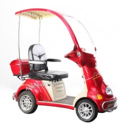 High Quality 48V500W Electric Scooter for Disabled, 4 Wheel Electric Mobility Scooter with Headcover