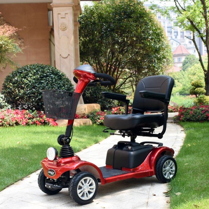 Light Folding 4 Wheel Electric Scooter for Disabled Image1
