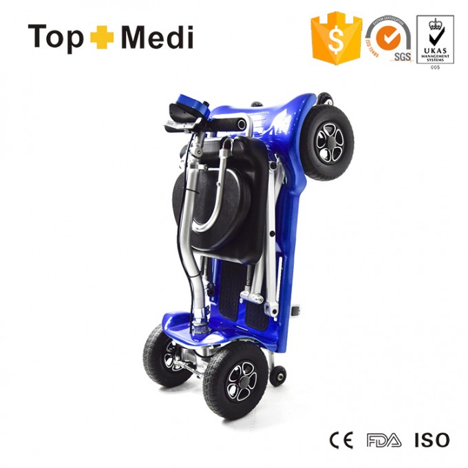 Medical Equipment 4X4 Wheel Foldable Electric Handicapped Mobility Scooter Image1