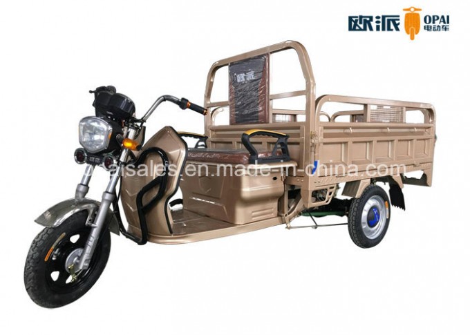Electric Tricycle 1.6m Hopper Double Seats Electric Cargo Trike Image1