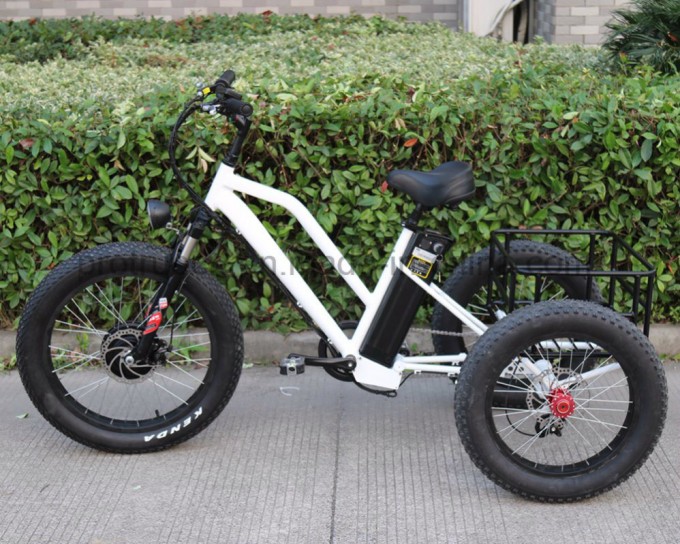 Electric Bicycle Tricycle with Lithium Battery Image1
