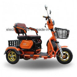 Hot Sale Three Wheel Electric Motorbike Adult Electric Scooter/Bike with Passenger Seat