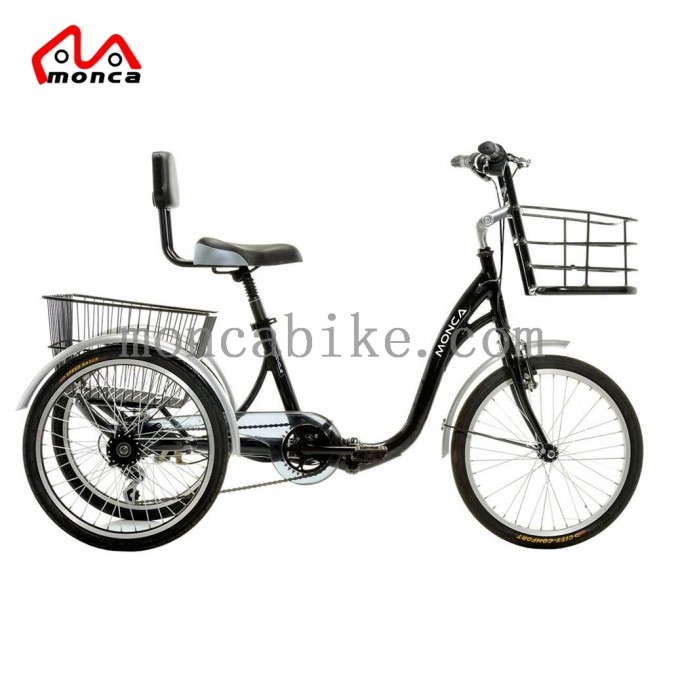 2018 New Design Low Noise Electric Tricycle E-Bike City E-Bicycle Three Wheels Fashion E Scooter Image1