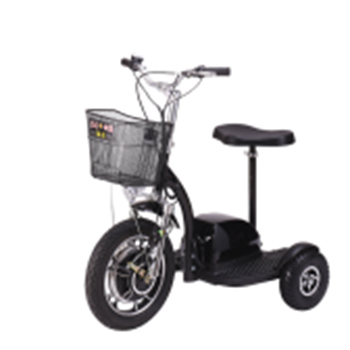 Cheap 3 Wheel Electric Scooter Adults, Adult Electric Mobility Tricycle with Front Basket (TC-033) Image1