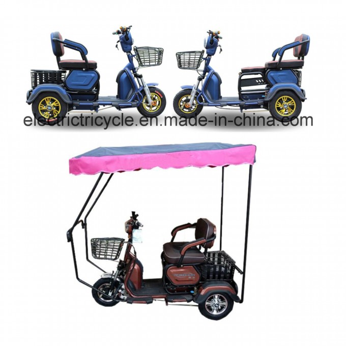 Foldable Seat 3 Wheel Electric Scooter Trike for Elderly Person Image1