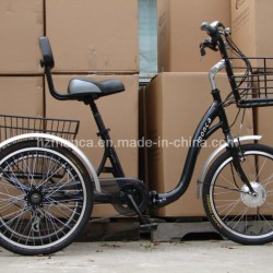 Latest Electric Tricycle E Trike for Old Man Going out Taking Some Cargos Shimano Gear