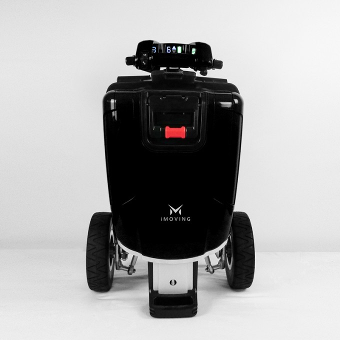 3wheels Electric Folding Scooter, Transformation Electric Tricycle for Elderly and Disable Image1