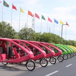 Electric Pedicab Rickshaw Velo Taxi 48V 1000W (300K-06)