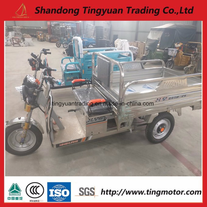 Chinese New Electric Stainless Tricycle with High Quality Image1