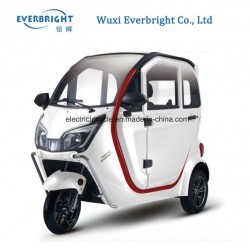 Three Seats Closed Three Wheels Electric Car for Old People