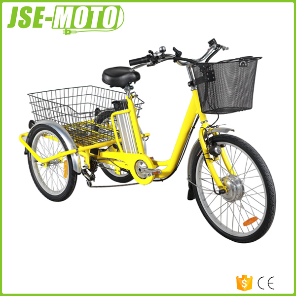 Jse-Moto 3 Wheels Electric Trike Electric Bike 250W-500W En15194 Image1