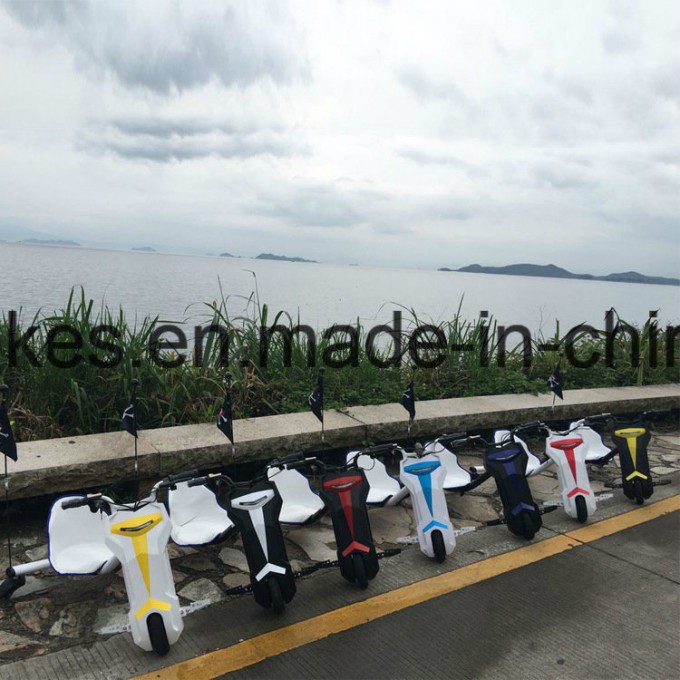 100W 3 Wheels Crazy Mini Electric Go Kart Image1