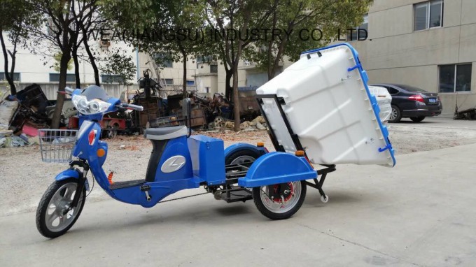 2017 New Design Fashion Electric Tricycle for Collecting Garbage Image1