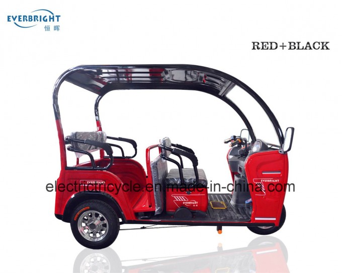Hybrid 60V Motor Electric Three Wheeler Tricycle for Passenger Image1