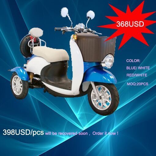 Commercial 3 Wheels Electric Disabled Scooter, Electric Mobility Tricycle for Safe Driving (TC-014) Image1