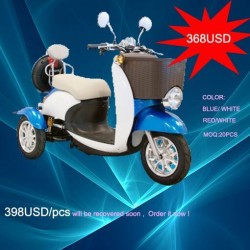 Commercial 3 Wheels Electric Disabled Scooter, Electric Mobility Tricycle for Safe Driving (TC-014)