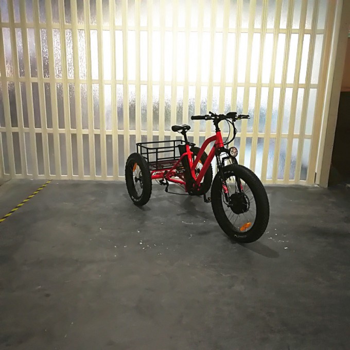 Fat Tire Three Wheel E Trike Image1