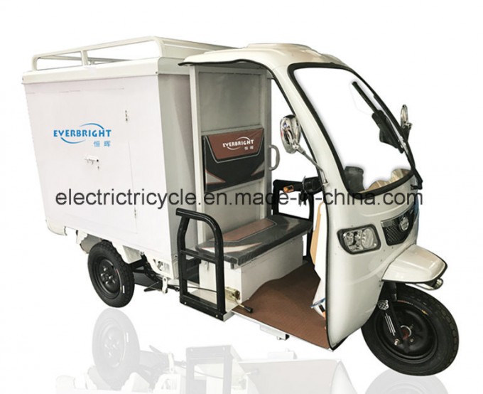 Mike Cargo Rickshaw 3 Wheel Cargo Electric Food Tricycle Image1