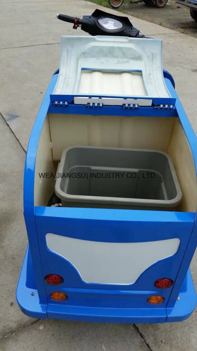 New Designed Three-Wheel Electric Tricycle for Collecting Garbage Image1