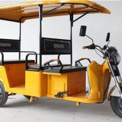 48V 1200W Electric Passenger Rickshaw Tricycle for India Market