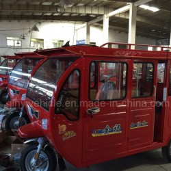 Red Color Passenger Tricycle with 150cc Air Cooled Engine