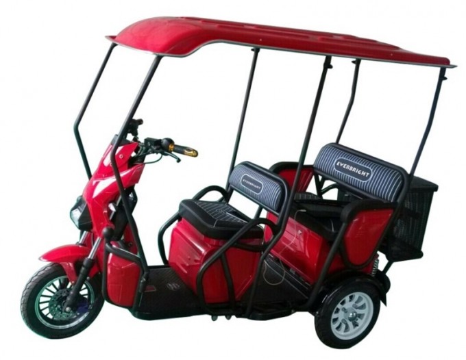 Low Cost Buy Passenger Electric Tricycle for 3 Person Image1